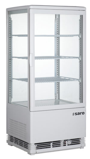 SARO Kühlvitrine 78 Liter, Modell SC 80 weiß