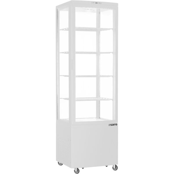 SARO Kühlvitrine 235 Liter, Modell SVEN weiß – Bild 5