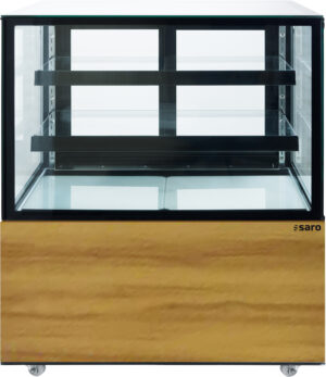 SARO Kuchenvitrine, Holzdekor, 300 L, Modell MAXIME
