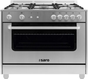 SARO Multifunktionsherd Gas/Gas, Modell TS95C71X