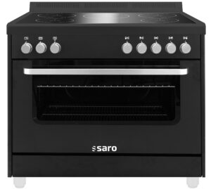 SARO Induktionsherd+Elektrobackofen, TS95IND61N schwarz