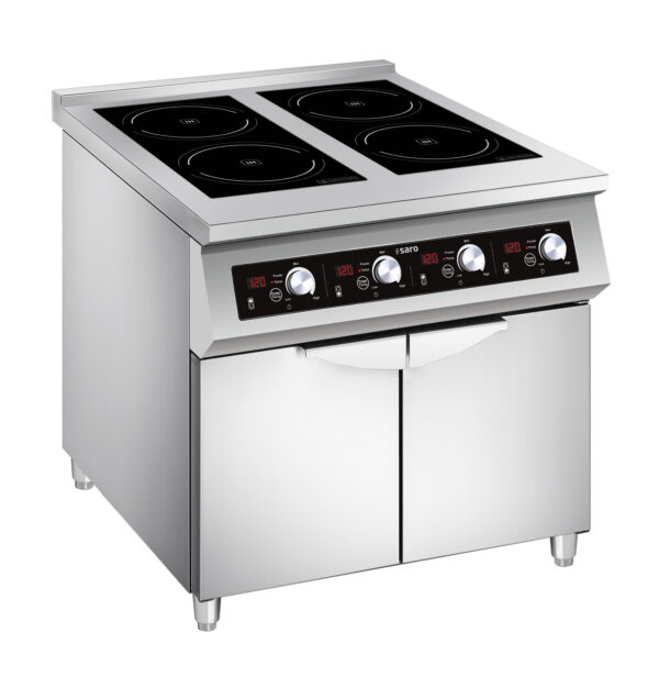 SARO Induktionsherd mit 4 Felder, Modell MANHATTAN