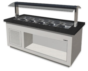 SARO Salatbar für 5x 1/1 GN, PREMIUM LINE SB-K200 weiß
