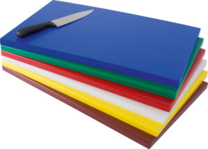 SARO Polyethylen-Schneidebrett blau