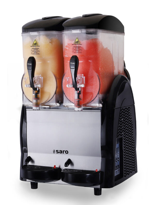 SARO Slush-Eis-Maschine 2 x 12 Liter Modell NOYA 2 – Bild 2