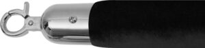 SARO Kordel f. Absperrpfosten schwarz/silber AF 220