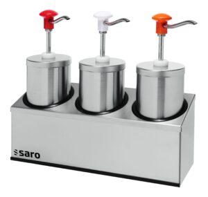SARO Saucenspender Modell PD-006 3 x 2,25 ltr