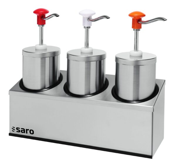 SARO Saucenspender Modell PD-006 3 x 2,25 ltr