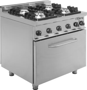 SARO Gasherd mit Elektrobackofen Modell E7/KUPG4LE