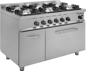 SARO Gasherd mit Gasbackofen Modell E7/KUPG6LN