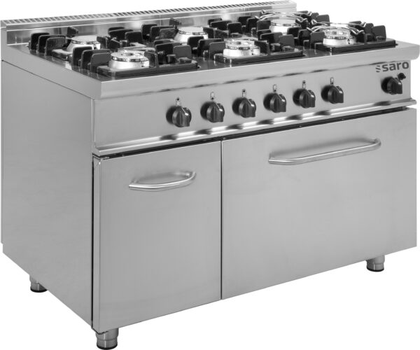 SARO Gasherd mit Gasbackofen Modell E7/KUPG6LN