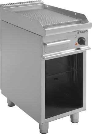 SARO Elektro-Griddleplatte, offen. Unterbau, E7/KTE1BAR