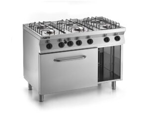SARO Fast-Serie Gasherd, Elektrobackofen, F7/FUG6LE