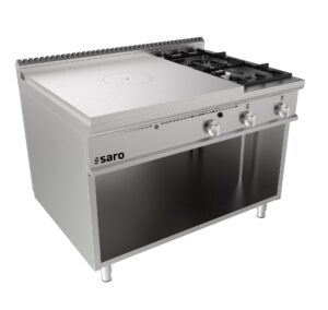 SARO Glühplattenherd, off. Unterbau, 2Brenn., LQ/TPG6BA