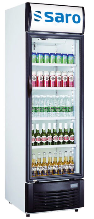 SARO Getränkekühlschrank, Werbetafel, Modell GTK 382