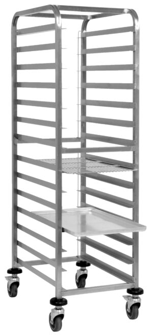 SARO Bäckereitrolley Regalwagen Tabletts + Körbe, KT600