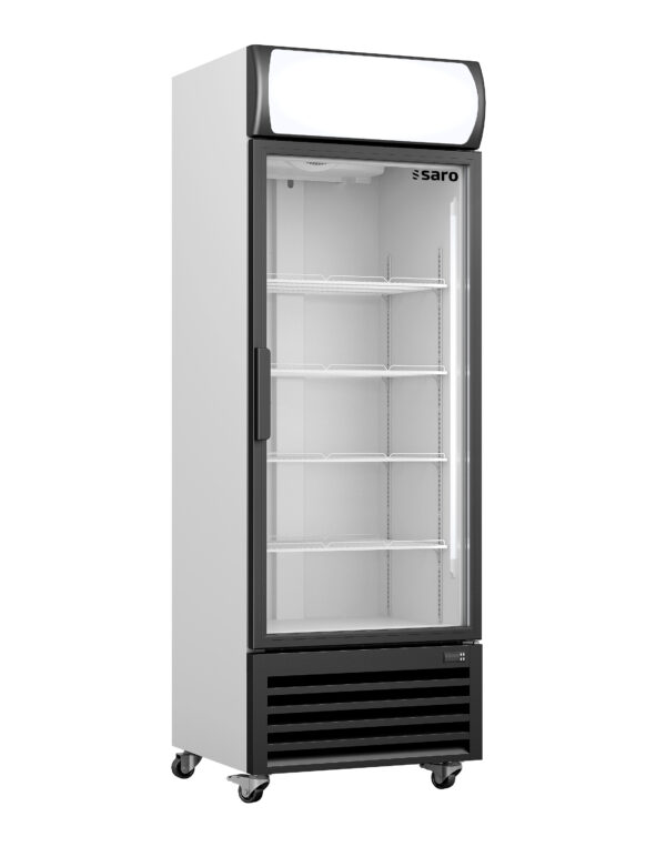 SARO Kühlschrank, Glastür + Werbetafel, Modell GTK 370
