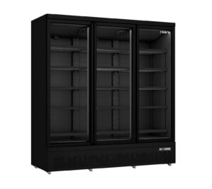 SARO Tiefkühlschrank, 3Glast., GTK 1480 S PRO - schwarz