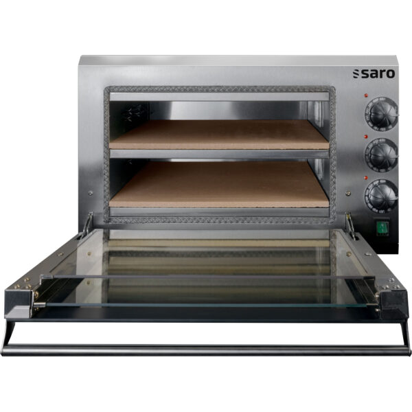 SARO Mini-Pizzaofen für 2 Pizzen, Modell ETNA 2 – Bild 2