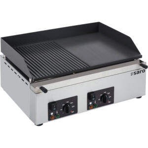 SARO Griddleplatte 1/2 gerillt, Modell GPK 610