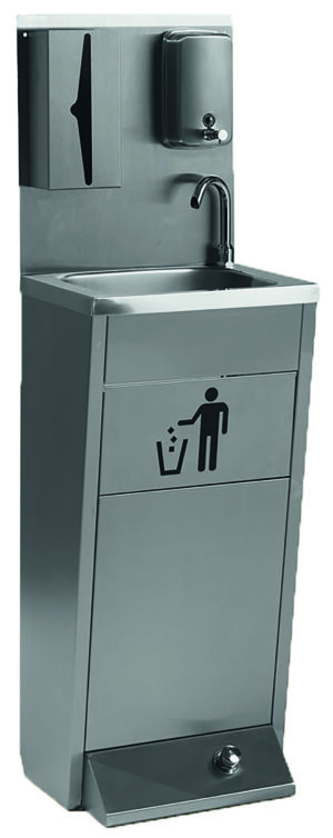 SARO Autonomes Handwaschbecken, Fußbed., fahrb., DANIEL