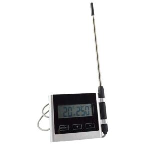 SARO Digitales Thermometer für Ofen, Alarm, Modell 4717