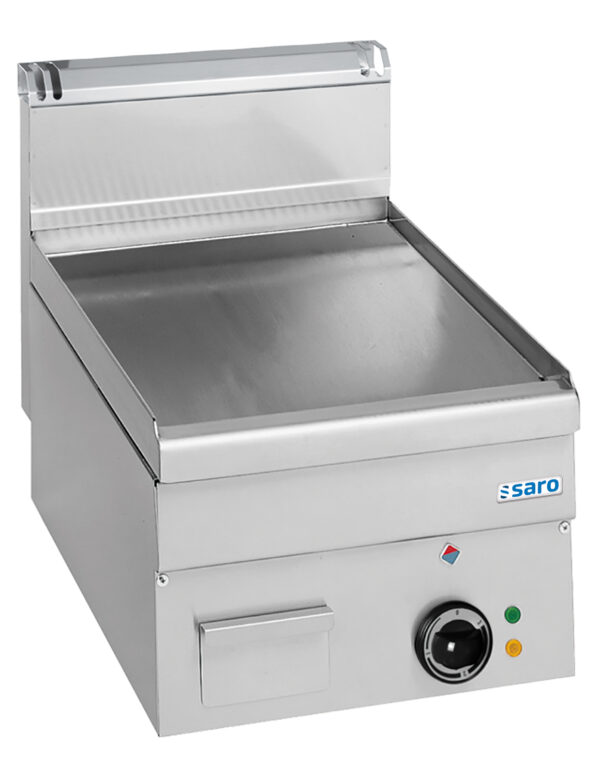 SARO Elektrogrillplatte, glatt, Aufti., 400x600, EFT46L