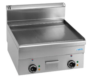 SARO Elektrogrillplatte, glatt, Aufti., 600x600, EFT66L