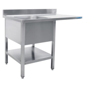 SARO Spülcenter 1 Becken, links - B 1200 x T 600 mm