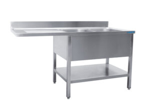 SARO Spülcenter 2 Becken, rechts - B 1600 x T 700 mm