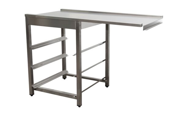SARO Ablauftisch für Spülmaschine rechts, 1200mm
