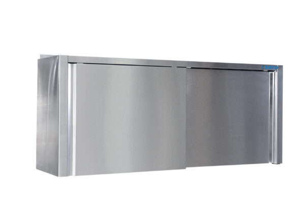 SARO Edelstahlhängeschrank - 400mm Tiefe, Breite 1000mm