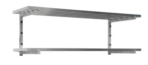 SARO Wandbord mit Streben, 2 Borde, 1400 mm