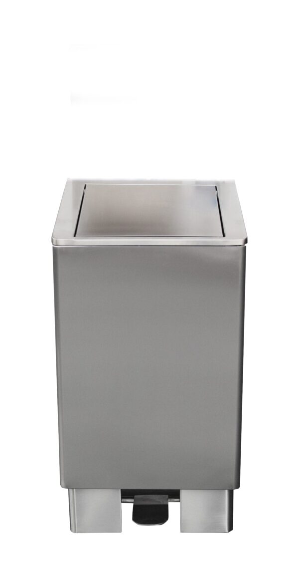 SARO Edelstahlmülleimer 60 Liter, Modell APOLLO – Bild 3