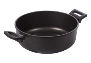 Eurolux Premium Bratentopf-Set,Glasdeck,ca.Ø24xH10cm,3L