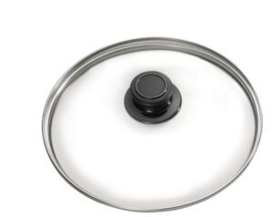 Eurolux Sicherheitsglasdeckel, Ø30cm,Deckelknopf