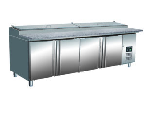 SARO Belegstation 1/3 GN, Granitarbeitsplatte,  SH 2500