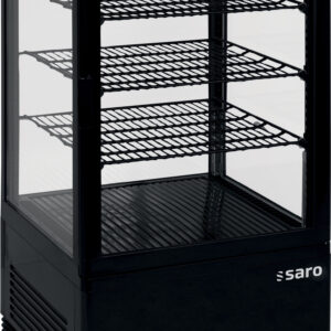 SARO Mini-Umluftkühlvitrine, 68 Liter,  SC 70 schwarz