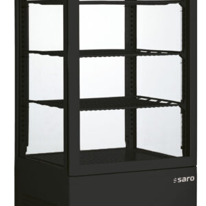 SARO Kühlvitrine 78 Liter, Modell SC 80 schwarz