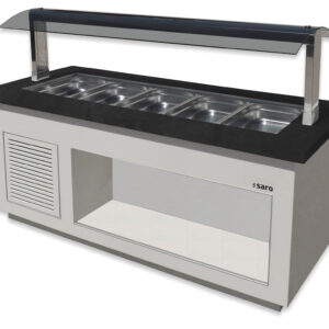 SARO Salatbar für 5x 1/1 GN, PREMIUM LINE SB-K200 weiß