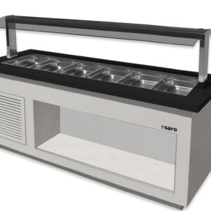 SARO Salatbar für 6x 1/1 GN, PREMIUM LINE SB-K230 weiß