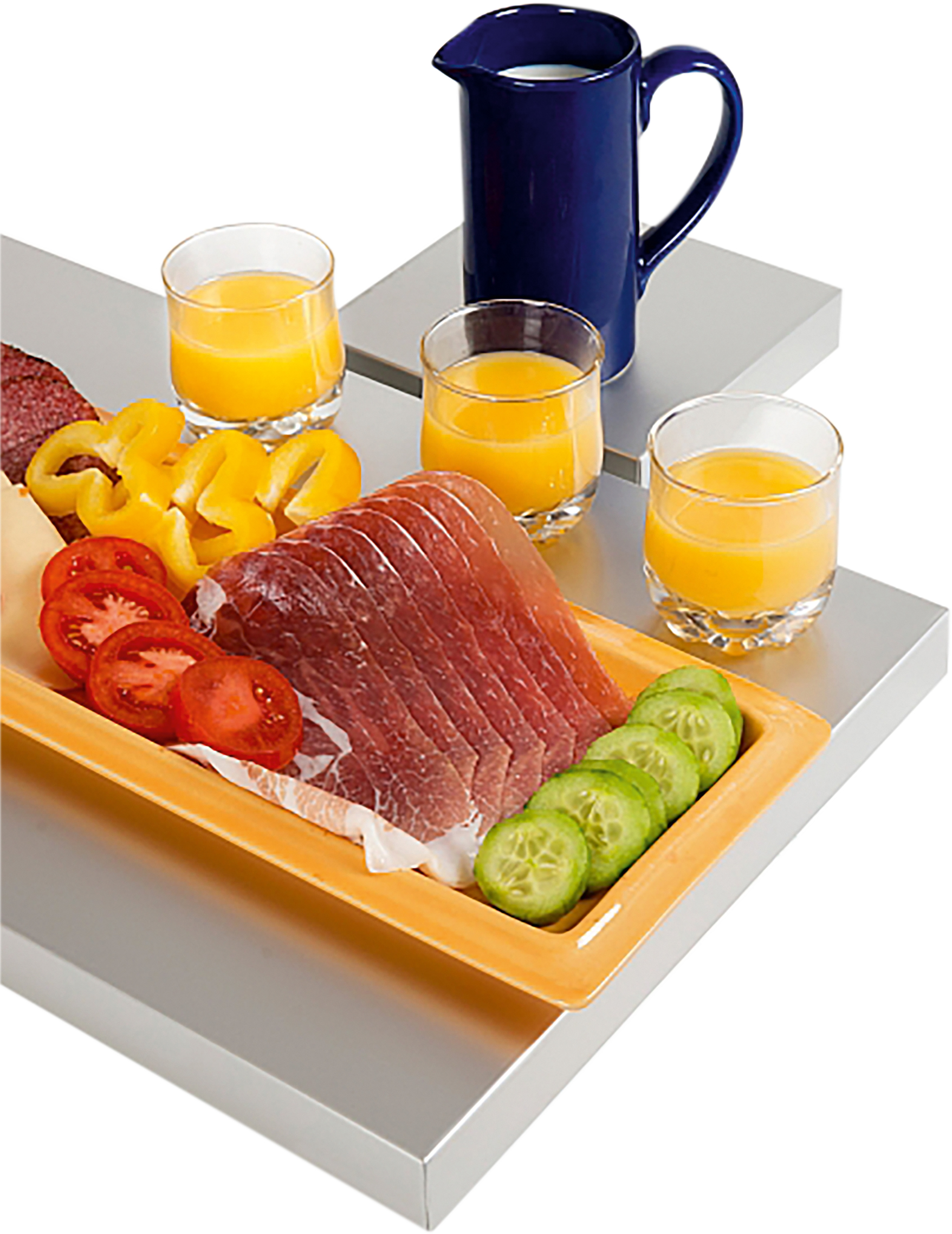 SARO Kühl-Servierplatte Modell STAY COOL 1/4 GN – Bild 2