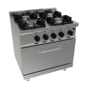 SARO Gasherd mit Gasbackofen Modell E7/KUPG4LO