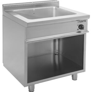 SARO Bain Marie mit offenem Unterbau, Modell E7/BME2BA