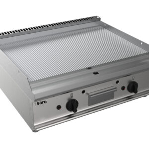 SARO Gas-Griddleplatte Tischmodell E7/KTG2BBR