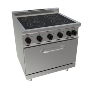 SARO Ceranfeld mit Elektrobackofen Modell E7/CVE4LE