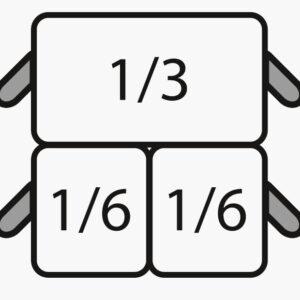 SARO E7/CPCEXF Nudelkorb-Set: 2 x 1/6 GN + 1 x 1/3 GN