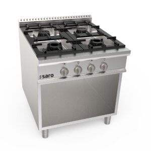 SARO Gasherd, offener Unterbau, 4 Brenner, LQ/CUG4BA