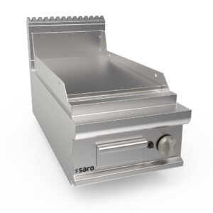 SARO Gasgriddleplatte, Tischgerät, glatt, LQ/FTG2BBL