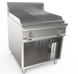 SARO Elektrogriddleplatte, Standg., 1/2+1/2, LQ/FTG4BAM